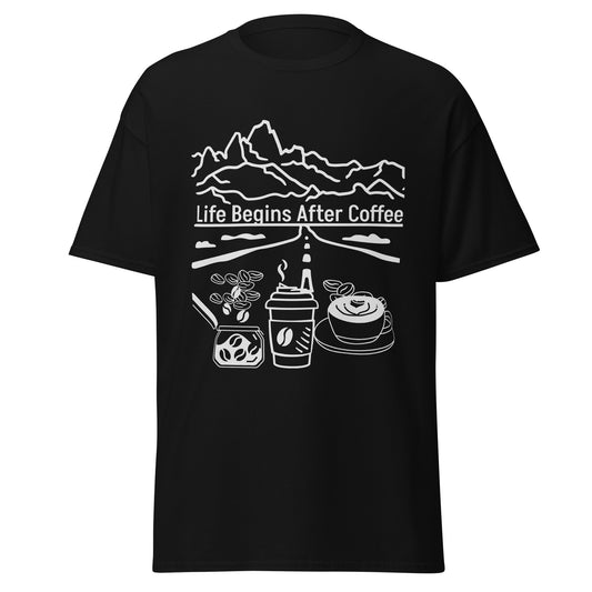 Life Begins After coffee T-Shirt