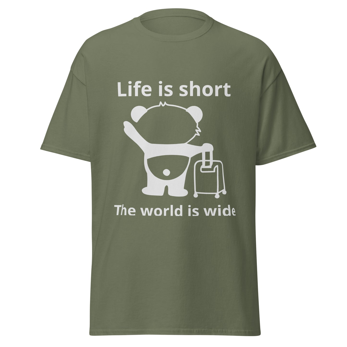 Life Is Short The World Is Wide T-Shirt