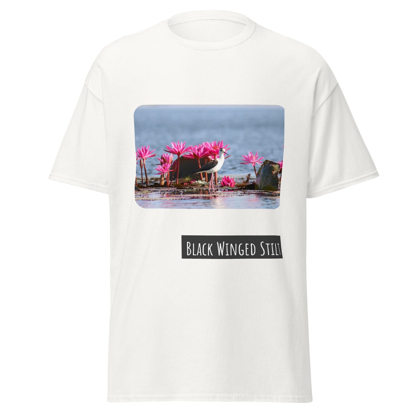 Black Winged Stilt T-Shirt