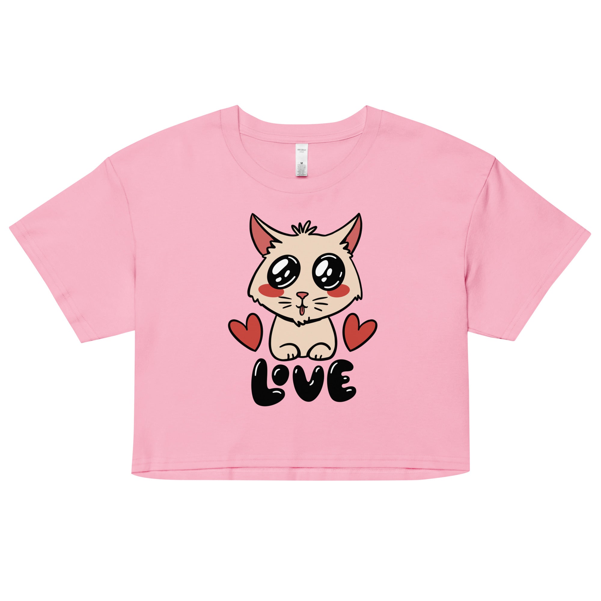 Cat love Crop Top – Gamosia.com